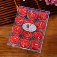 thumbnail image 1 of QTOCIO 12 Rose Tealight Candles Delicate Rose Flower Candles For Valent, 1 of 4