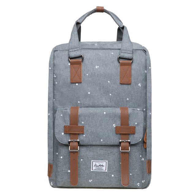 KAUKKO Stylish Oxford Fabric Backpack Travel Rucksack lightweight Hiking Bag Satchel