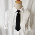 thumbnail image 2 of SharkTRUE Satin Elastic Neck Tie For Wedding Prom christening Kids Children Ties Lot, 2 of 8