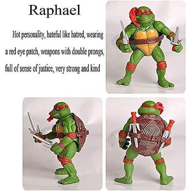 Ninja Turtles Toys | 6 PCS Teenage Mutant Ninja Turtles | TMNT New