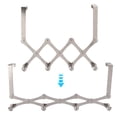 thumbnail image 2 of Wall Mount Hanger, Hanging Towel Rack Behind Door Hanger, Coat Rack Door Hanger, Door Hanger For Coats For Garage, Garden, Kitchen, Laundry, Office 4 Hooks, 2 of 8
