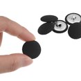 thumbnail image 4 of Unique Bargains 10pcs 32L Fabric Cloth Covered Button 20mm Round Metal Shank Sewing Buttons for Suits Dress Blouses, Black, 4 of 5