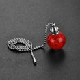 thumbnail image 3 of Unique Bargains Ceiling Fan Pull Chain Light Lighting Accessories Extension Ice Cracked Crystal Ball Pendant Red, 3 of 6