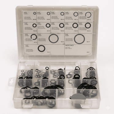 JONES STEPHENS 217 Piece Assorted O-Ring Kit FAUCET REPAIR KIT