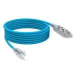 Stanley 10' Cord d'extension extérieur de bloc d'alimentation à la terre avec extrémités éclairées