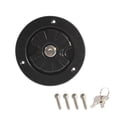 thumbnail image 4 of Langgg 78mm Water Inlet Filler Tough Fill Hatch for RV Trailer Boat Motorhome Black, 4 of 4