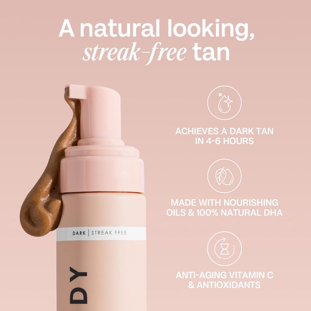Bali Body Self-Tanning Mousse - Dark | Natural Bronzed Shade