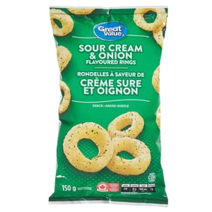 Great Value Sour Cream & Onion Flavoured Rings