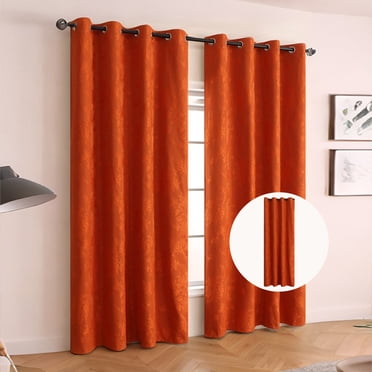 Blackout Curtains for Bedroom Balcony and Living Room | Light Blocking Sunscreen and Heat Insulation | Thermal Window Drapes for Home Decor and Privacy