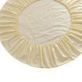 thumbnail image 3 of GROWTH TANK Drap-Housse Rond en Coton Uni Couvre-Lit Beige, 3 of 7