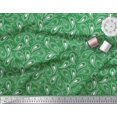 thumbnail image 3 of Soimoi Velvet Fabric Dot & Paisley Print Fabric by Yard 58 Inch Wide, 3 of 4