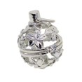 thumbnail image 1 of Beads Cage Charms Locket Pendant Settings for DIY Necklace Diffuser Locket Pendant Memory Daisy flower, 1 of 9