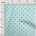 thumbnail image 1 of oneOone Cotton Flex Baby Blue Fabric Diamond Shape Small Craft Projects Decor Fabric Printed By The Yard 40 Inch Wide, 1 of 1