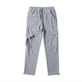 thumbnail image 2 of Mens Urban Straight Leg Jogger Heavy Weight Fleece Cargo Pocket Sweat Pants, 2 of 7