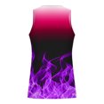 thumbnail image 4 of EGNMCR Tank Tops Men Men Casual Fashion Gradation Printing Pullover Round Neck Sports Tank Tops, 4 of 4