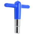 thumbnail image 2 of Drum T Shaped Wrench Tuning Key Silicone Handle Music Instrument Accessories DT‑08Blue, 2 of 14