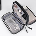 thumbnail image 1 of TopLLC Power Hard Disk Protective Sleeve Charging Treasure U Disk Shield Headset Data Cable Digital Accessories Storage Bag Multi-layer Protective Sleeve on Clearance, 1 of 7