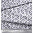 thumbnail image 3 of Soimoi Polyester Crepe Fabric Floral Shirting Printed Craft Fabric by The Yard 52 Inch Wide, 3 of 3