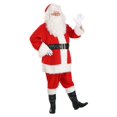 thumbnail image 1 of Déguisement de Père Noël des Fêtes Grande Taille, 1 of 7