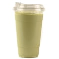 thumbnail image 1 of Clear Plastic Cups with Sip Through Lids for Cold Drinks, 1 of 5