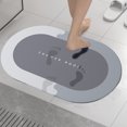 thumbnail image 1 of RYRDWP Diatomaceous Bath Rug Super Absorbent Quick Dry Rubber Backing Non Slip Washable Bathroom Floor Mats Shower Rug For In Front Of Bathtub Shower Room 16x24, 1 of 9