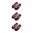 thumbnail image 4 of ZheElen Sabots Japonais Pantoufles Geta Sandales Sandales de Plage pour Hommes Femmes 36 Rouge Rond Taille 37 Ensemble de 3, 4 of 6