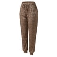 thumbnail image 4 of drppepioner Pantalon Décontracté pour Femmes Été Pantalon à Imprimé Léopard Bas Pantalon de Sport, 4 of 9