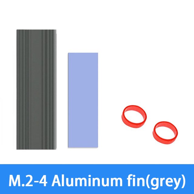 M.2 2280 Solid State Drive Radiator M2 NVME SSD Drive Aluminum Alloy Heatsink For Desktop PC Laptop PS5 M.2-GY