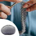 thumbnail image 1 of EGNMCR Wool Hand-woven Medium Coarse Scarf Hat Overcoat Wool Merinoss Wool Wool Cashmeres Yarn wools group, 1 of 5