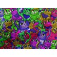 thumbnail image 4 of oneOone Cotton Poplin Multicolor Fabric Cat Sewing Craft Projects Fabric Prints By Yard 42 Inch Wide, 4 of 4