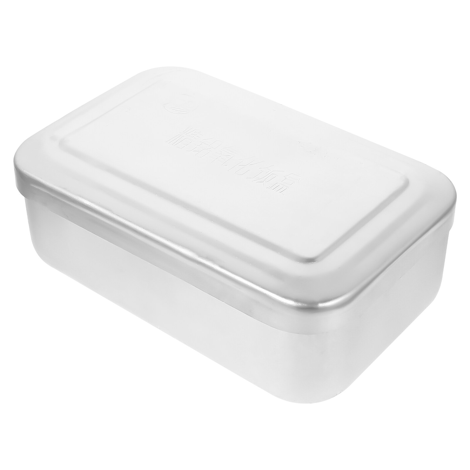 Miangastore Bento Food Container Aluminum Alloy 1 Pc 6.29X3.93X2.36In