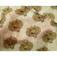 thumbnail image 4 of oneOone Silk Tabby Fabric Animal Face Block Print Fabric BTY 42 Inch Wide, 4 of 4
