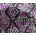 thumbnail image 5 of oneOone Viscose Chiffon Purple Fabric Block Sewing Material Print Fabric By The Yard 42 Inch Wide, 5 of 5