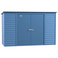 thumbnail image 1 of Arrow Select 10 x 4 x 6 ft Blue Grey Steel Storage Shed, 1 of 6