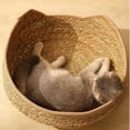 thumbnail image 2 of Yhmxh Bedding Woven Grass Pet Bed For All Seasons Scratch Pad Pet Bed Detachable And Washable Grass Pet Bed Skin-friendly Throw Blanket Machine Washable Microfiber Bed Sheet Set, 2 of 6