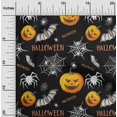 thumbnail image 2 of oneOone Polyester Spandex Black Fabric Halloween Craft Projects Decor Fabric Printed By The Yard 56 Inch Wide, 2 of 4