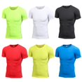 thumbnail image 4 of Mens Compression Shirts Gym Short Sleeve Sports Tight Fitness Base Layer Tops, 4 of 4
