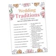 thumbnail image 2 of Inkdotpot FloralWhy Do We Do That 50-Pack Bridal Wedding ShowerGameBachelorette Party ActivityGameCards, 2 of 7