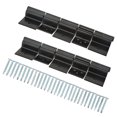 thumbnail image 1 of RV Entry Door Friction Hinge Kit,  Operation RV Door Parts Rustproof Black Easy To Install  For 5th Wheel Trailer Motorhome, 1 of 8