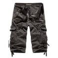 thumbnail image 1 of Diufon Men's Athletic Shorts Drawstring Waisted Outdoor Sport Shorts Spring Summer Hiking Shorts with Pockets, 1 of 3