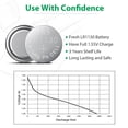 thumbnail image 3 of LiCB LR1130 AG10 Battery 1.5V Alkaline Button Cell Batteries (20 Pack ), 3 of 8