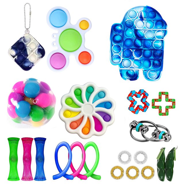 Honganda DIY Decompression Toy Set, Press Type Stress Relief Toys Kit