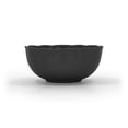 thumbnail image 1 of BU Scallope Bol de 6 pouces Noir, 1 of 2