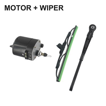 Chendee 12V Windscreen Wiper Motor With Blade For Fishing-Boat Caravan,Motor + Wiper