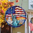 thumbnail image 5 of Independence Day Decorations Independence Day Celebration Acrylic Painted Window Decoration Hanging Decoration Wall Decoration Craft Hanging Decoration Home Decoration, 5 of 5