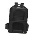 thumbnail image 3 of Tachiuwa Cat Backpack Carrier Knapsack for Cats Small Dogs Puppy Dog Backpack Carrier Black, 3 of 9