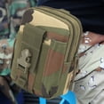 thumbnail image 5 of 2-Pack Tactical Waist Packs – Military-Grade MOLLE Pouch for Outdoor/Sports , Waterproof 800D Fabric (6.3 x 4.7 Inch) – Fits Phone, Flashlight & Essentials D, 5 of 5