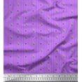 thumbnail image 1 of Soimoi Rayon Fabric Star & Owl Bird Fabric Prints by Yard 56 Inch Wide, 1 of 3