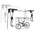 thumbnail image 4 of Garage Ceiling Bike Hoist System - Pulley Storage with Bike Hangers, Efficient Space-Saving Mount for Bicycles, 4 of 6