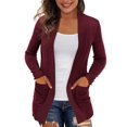 thumbnail image 2 of Women‘s Cardigans with Pockets Casual Lightweight Open Front Cardigan Sweaters, 2 of 6